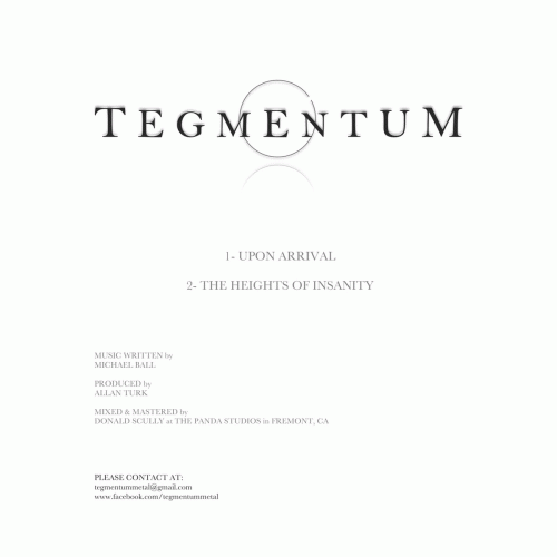 Tegmentum : Demo 2012 Tegmentum : Demo 2012